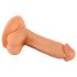 Mr. Rude - levensechte dildo met zuignap en ballen - 17cm (natuurlijk)