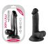 Mr. Rude - realistische zwarte dildo met zuignap - 17cm