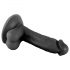 Mr. Rude - realistische zwarte dildo met zuignap - 17cm