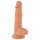 Mr. Rude - stevige zuignap dildo met ballen - 19cm (natuurlijk)