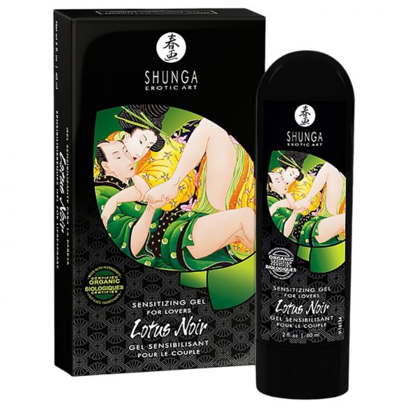 Shunga Lotus Noir - uniseks stimulerende gel (60ml)