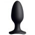 Lovense Hush 2 L - oplaadbare anaal vibrator (57mm) - zwart