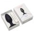 Lovense Hush 2 L - oplaadbare anaal vibrator (57mm) - zwart