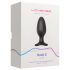 Lovense Hush 2 L - oplaadbare anaal vibrator (57mm) - zwart