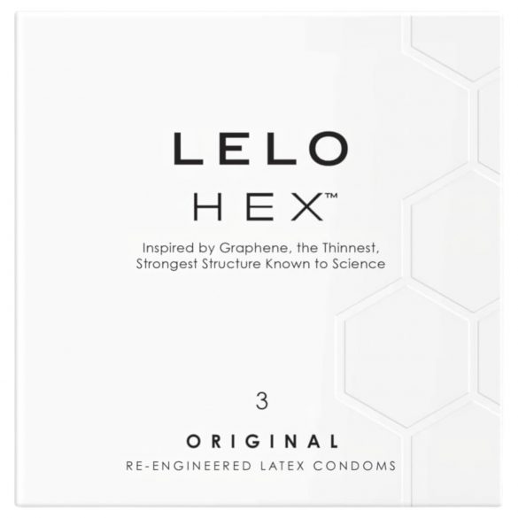 LELO Hex Original - luxe condooms (3 stuks)