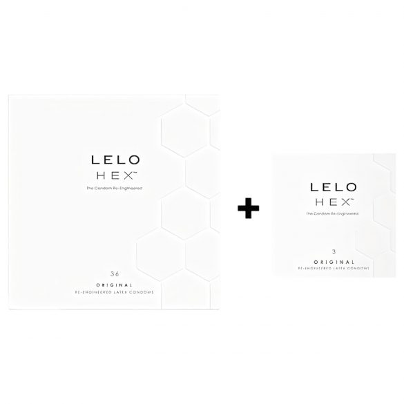 LELO Hex Original - luxe condoompakket (36+3 stuks)