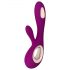 LELO Soraya Wave - oplaadbare paars vibrator met knikende clitorisstimulator