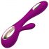 LELO Soraya Wave - oplaadbare paars vibrator met knikende clitorisstimulator