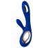 LELO Soraya Wave - oplaadbare trilstaaf met clitoris-arm (blauw)