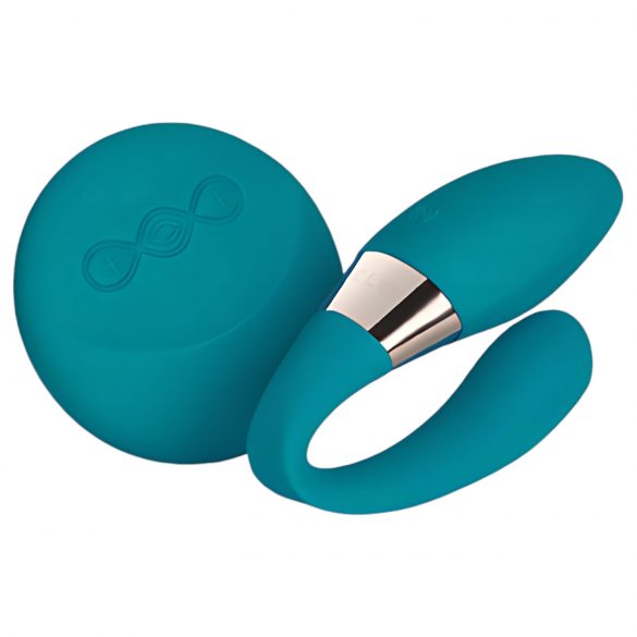 LELO Tiani Duo - siliconen duovibrator (blauw)