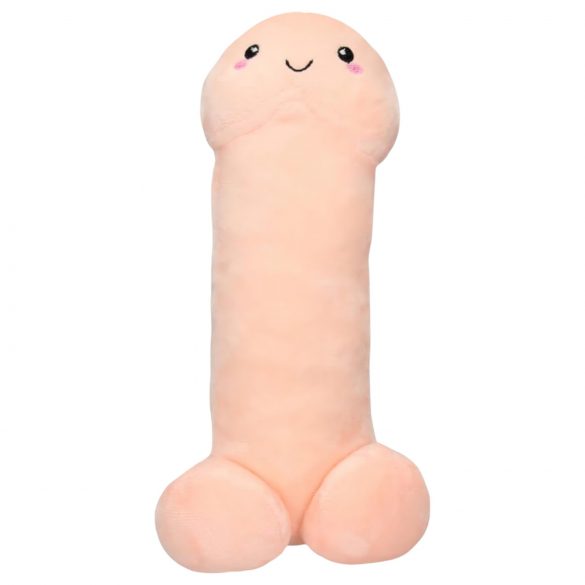 Knuffelbare pluchen penis - 30cm (natuurlijk)