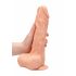 RealRock Dong 10 - levensechte dildo met ballen (25cm) - natuur