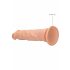 RealRock Dong 10 - levensechte dildo (25cm) - natuurlijk