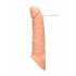 RealRock Penis Sleeve 8 - Verlengmouw (21cm) - Natuur