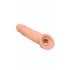 RealRock Penis Sleeve 8 - Verlengmouw (21cm) - Natuur