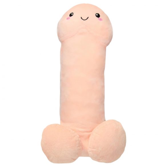 Knuffelbare pluchen penis - 60cm (natuurlijk)