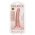 RealRock Slim - realistische dildo - 15,5 cm (natuur)