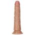 RealRock Slank - realistische dildo 15,5cm (donker)