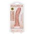 RealRock - zuignap dildo 15,5cm (natuurlijk)