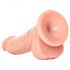 RealRock - realistische dildo met zuignap - 15,5 cm (natuurlijk)