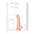 RealRock - realistische dildo met zuignap - 15,5 cm (natuurlijk)