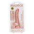 RealRock - realistische dildo met zuignap - 15,5 cm (natuurlijk)