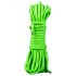 Ouch! - Glow in the dark bondage touw - 5m (groen)