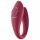 Raytech Rose - oplaadbare, waterdichte partner vibrator (rood)