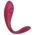 Raytech Rose - oplaadbare, waterdichte partner vibrator (rood)