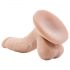 Dr. Skin 4 - Levensechte dildo met zuignap - Huidkleur (12cm)