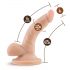 Dr. Skin 4 - Levensechte dildo met zuignap - Huidkleur (12cm)