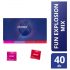 Durex Fun Explosion - discreet condoompakket (40 stuks)