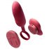 Platanomelón Mobi - 2-delige vibrator set (rood)