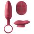 Platanomelón Mobi - 2-delige vibrator set (rood)