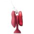 Platanomelón Mobi - 2-delige vibrator set (rood)