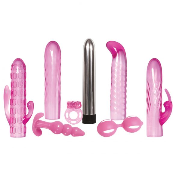 Evolved Intense - 8-delige vibratorset (roze)