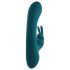 Playboy Konijn - oplaadbare, waterdichte clit vibrator (turquoise)