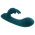 Playboy Konijn - oplaadbare, waterdichte clit vibrator (turquoise)