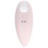 Playboy Palm - oplaadbare, waterdichte 2in1 clitorisvibrator (roze)