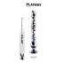 Playboy Jewels - golvend glazen dildo (transparant)