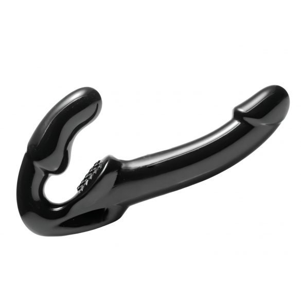 Strap U Revolver - Draadloze strap-on dildo (zwart)