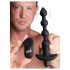 Bang! - oplaadbare anale vibrator met afstandsbediening (zwart)