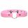 Master Series Ondeugende Kitty - Halsband met kattenkop ring (roze)