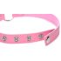 Master Series Ondeugende Kitty - Halsband met kattenkop ring (roze)