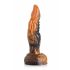 Creature Cocks Ravager - Getextureerde siliconen dildo - 20cm (oranje)