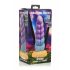 Creature Cocks Mystique - Unicorn dildo 21cm (paars-geel)