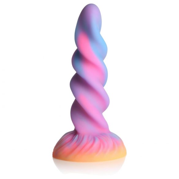 Maanrijder - Lichtgevende Eenhoorn Dildo (Paars-Roze)