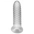 Dikke Jongen Checker: penis sleeve (15cm) - melkwit