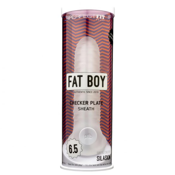 Fat Boy Checker - Penismouw (17cm) - Melkwit