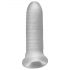 Fat Boy Micro Ribbed - penis sleeve (15cm) - melkachtig wit